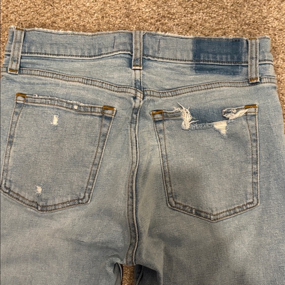 Abercrombie & Fitch Light Blue High Rise Jeans - Picture 3 of 5